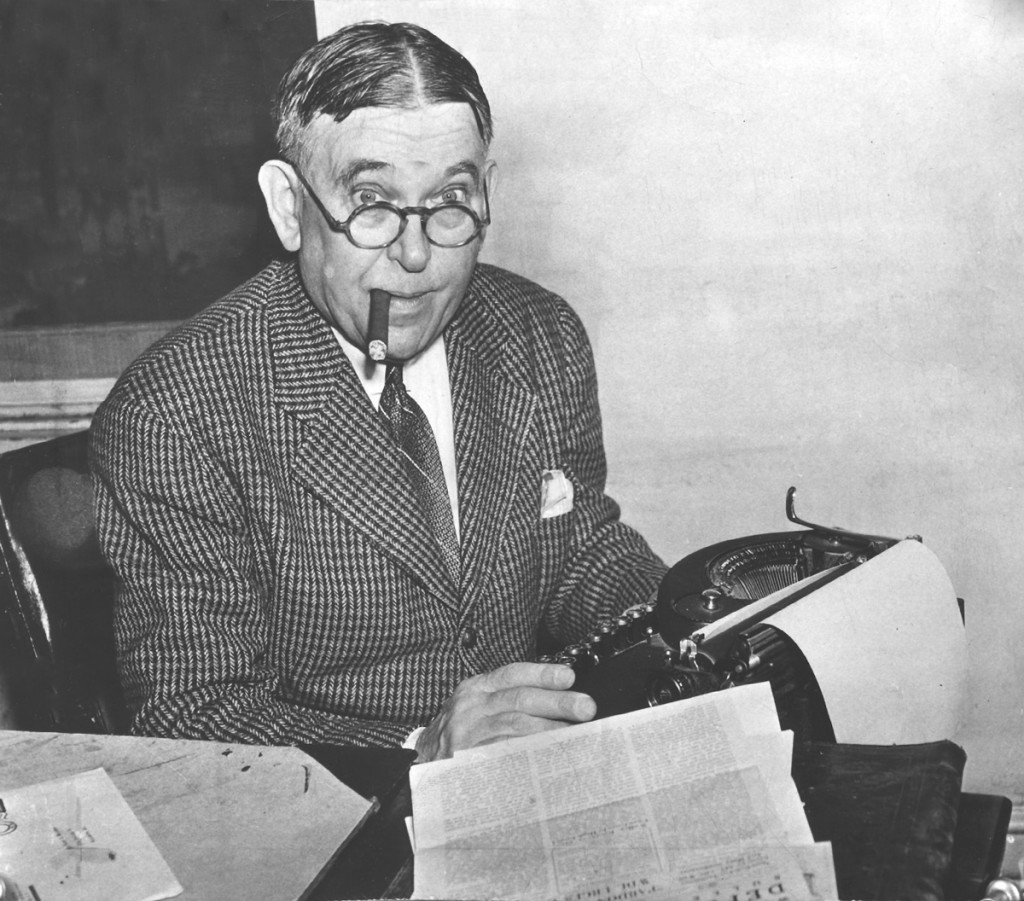 H. L. Mencken, um dos satiristas mais famosos dos EUA